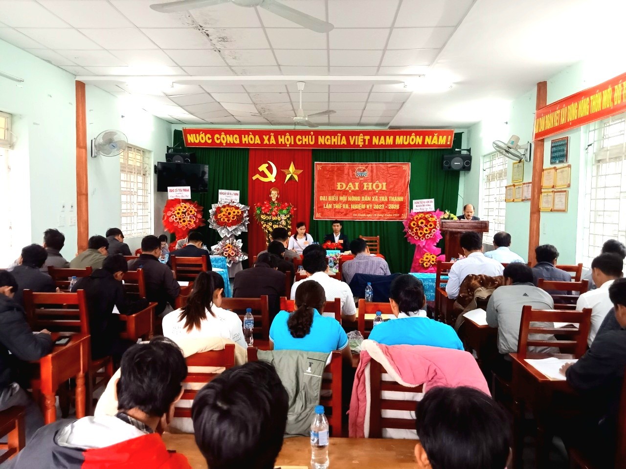 Đại hội đại biểu Hội Nông dân xã Trà Thanh, khóa XII nhiệm kỳ 2023 - 2028