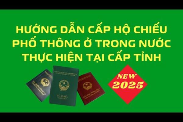 Hướng dẫn đăng ký thủ tục Cấp hộ chiếu phổ thông TẠI NHÀ